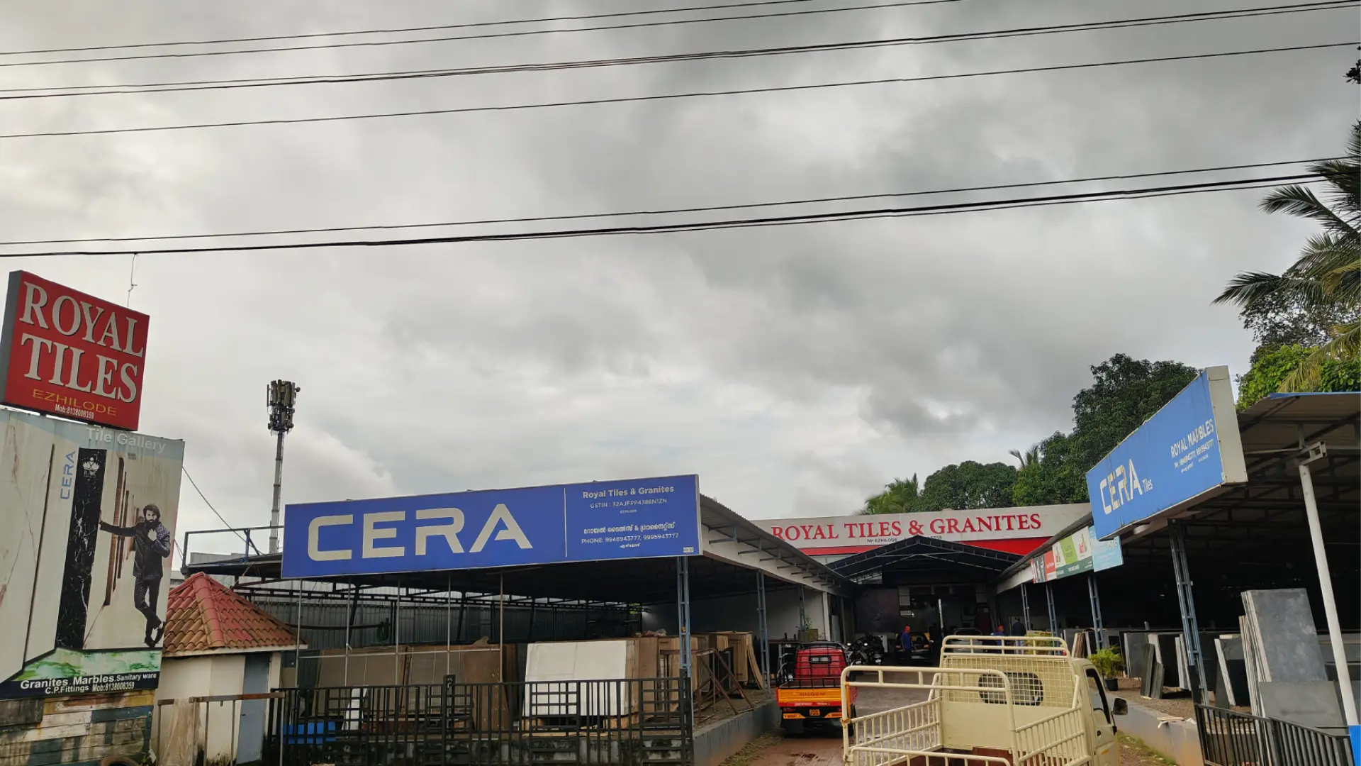 Royal Tiles & Granites Premium Showroom Building in Kannur